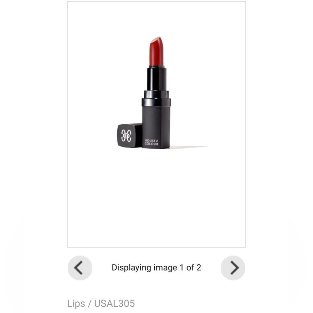 House of color lipstick color deep chesnut L305